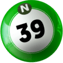 Bingo ball 39